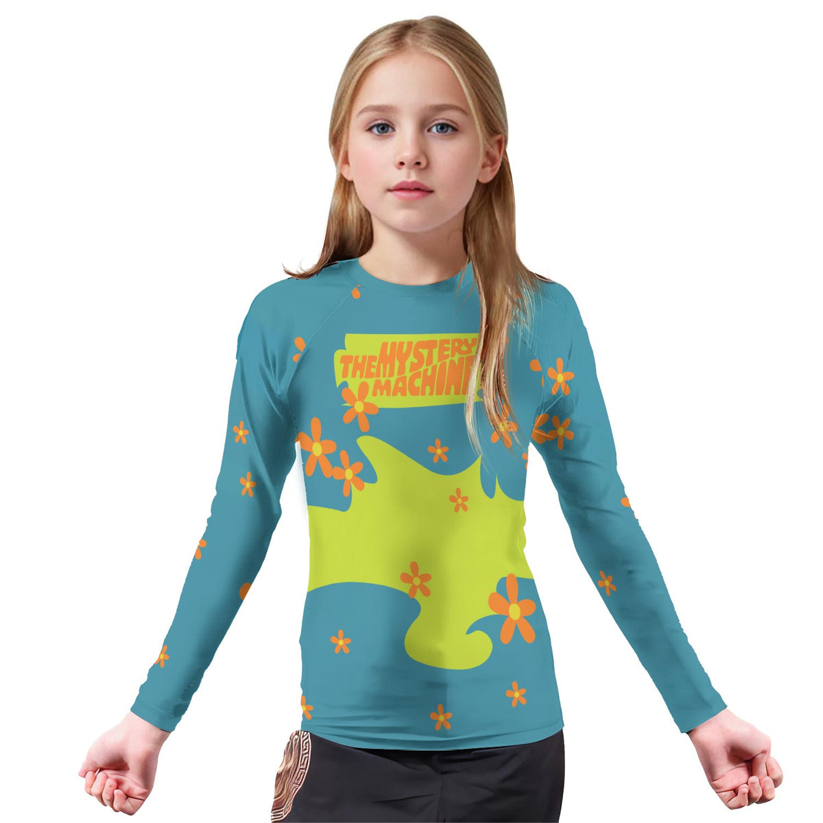 Scooby Doo The Mystery Machine Kids Rash Guard