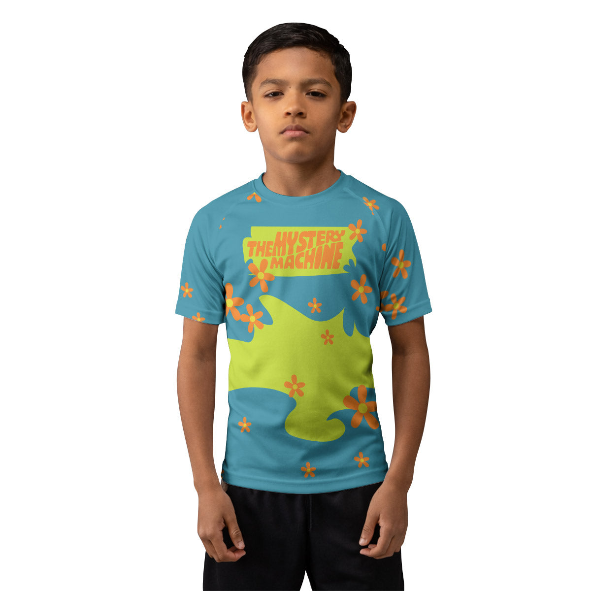 Scooby Doo The Mystery Machine Kids Rash Guard