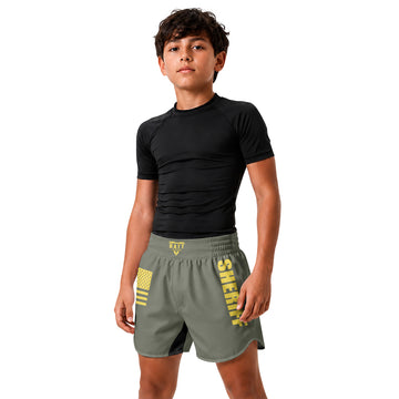 Sheriff's Office Star Kids Grappling Shorts