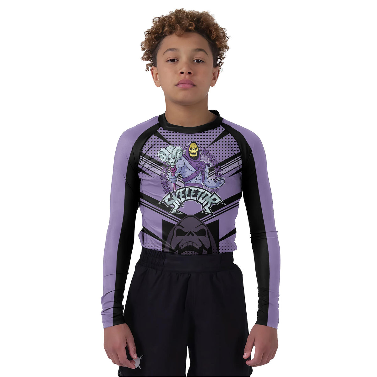 Skeletor's Masters Kids Rash Guard