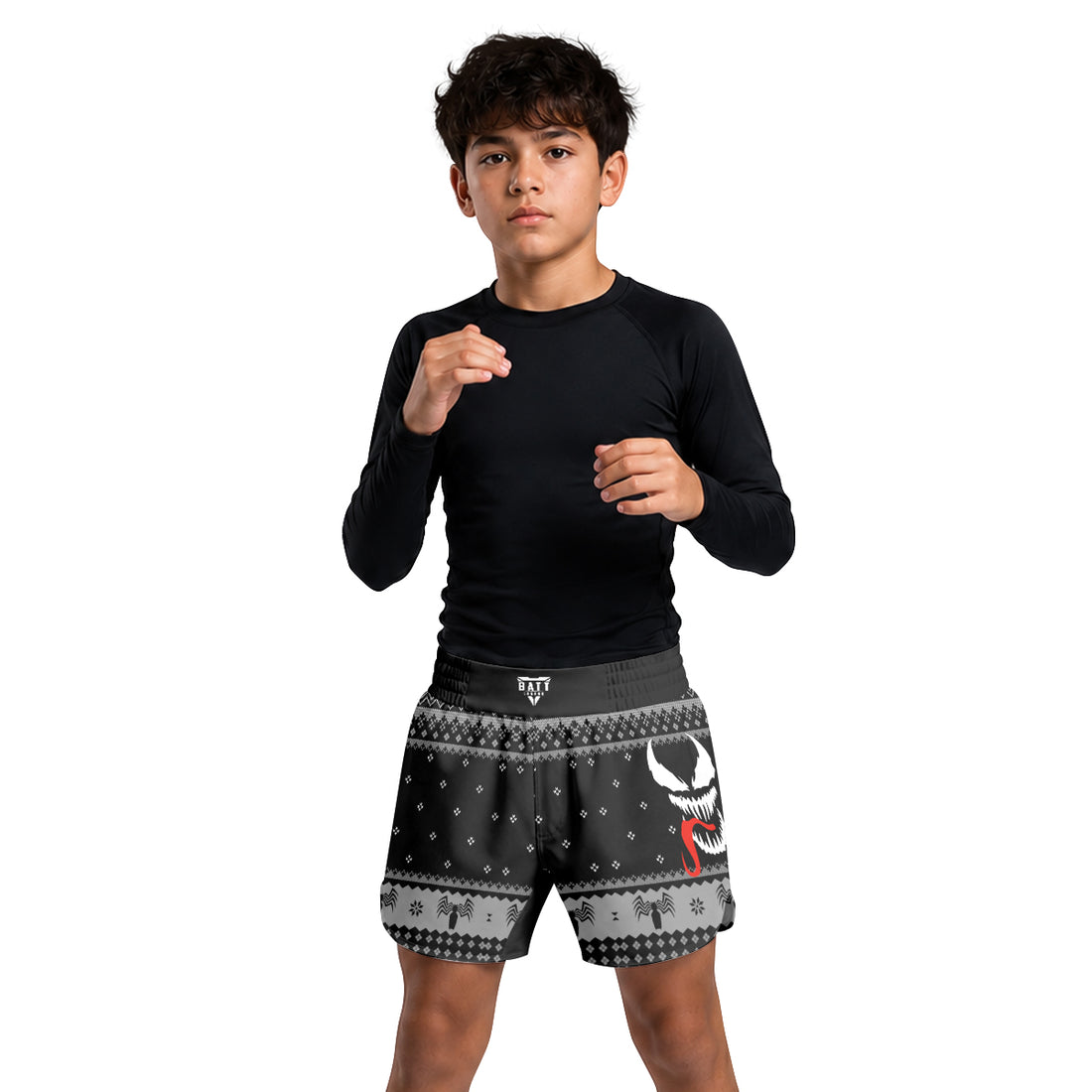 Spider Venom Kids Grappling Shorts