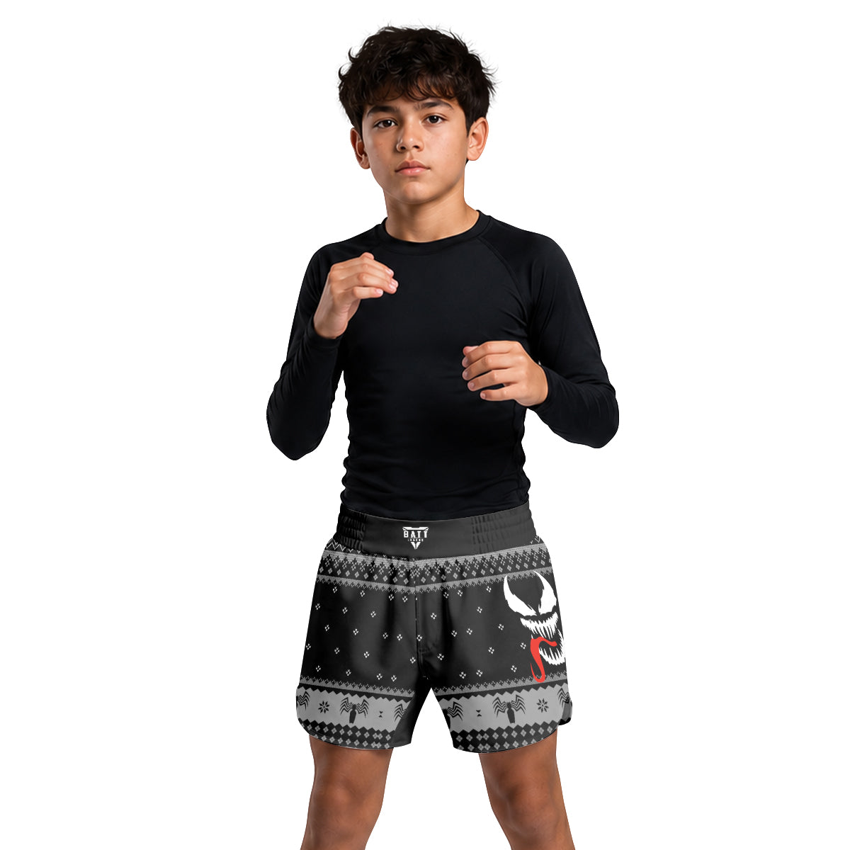 Spider Venom Kids Grappling Shorts