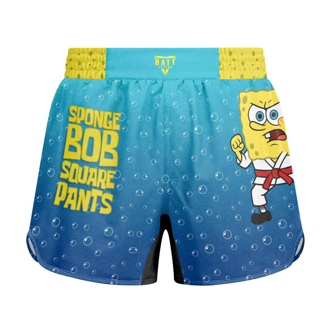 Spongebob Martial Art Kids Grappling Shorts