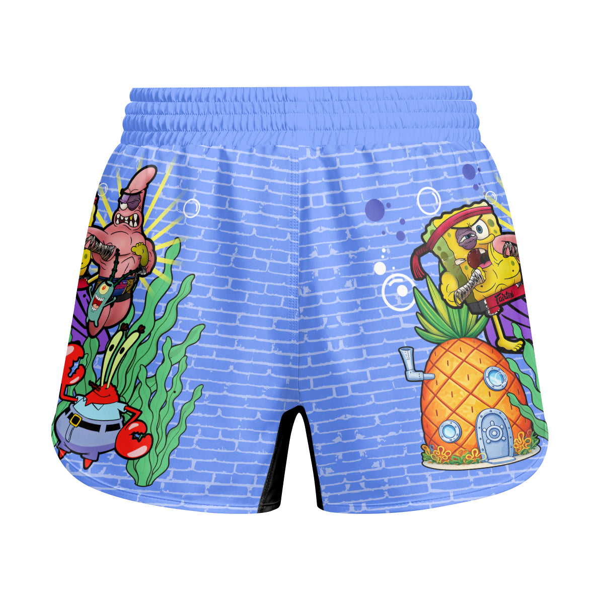 SpongeBob Sea Warrior Kids Grappling Shorts
