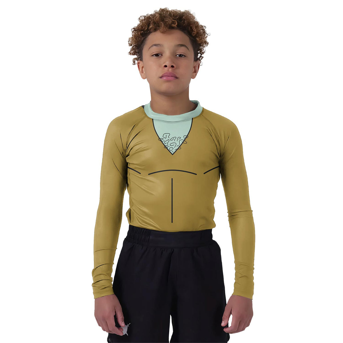 SpongeBob SquarePants Handsome Squidward Kids Rash Guard