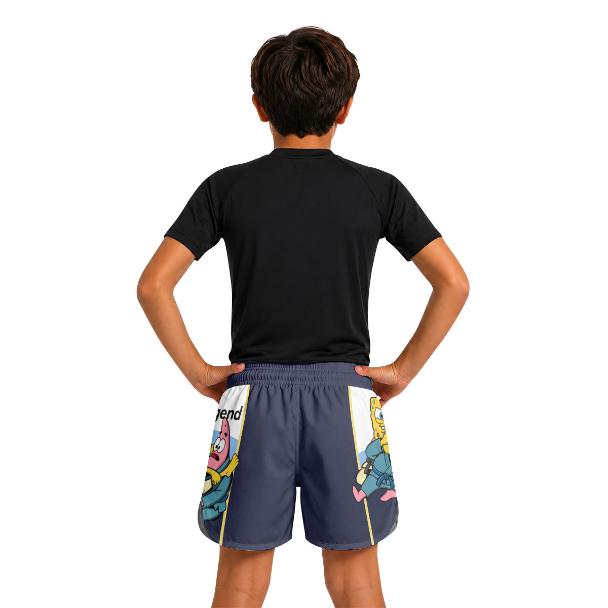 SpongeBob SquarePants Jiu Jitsu Kids Grappling Shorts