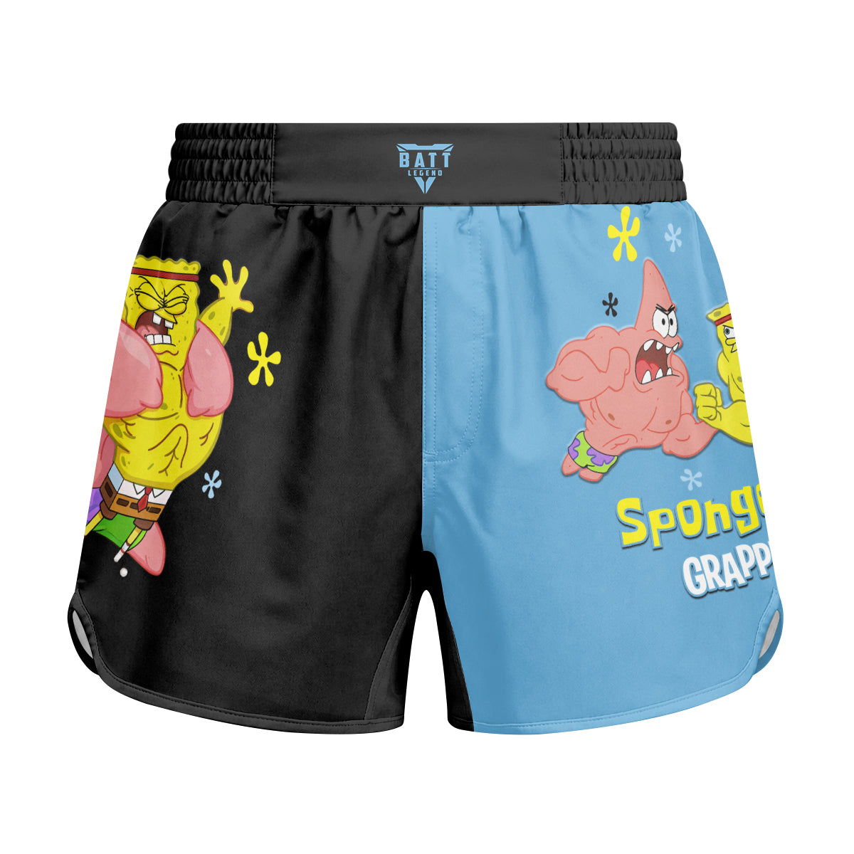 SpongeBob Versus Patrick Kids Grappling Shorts