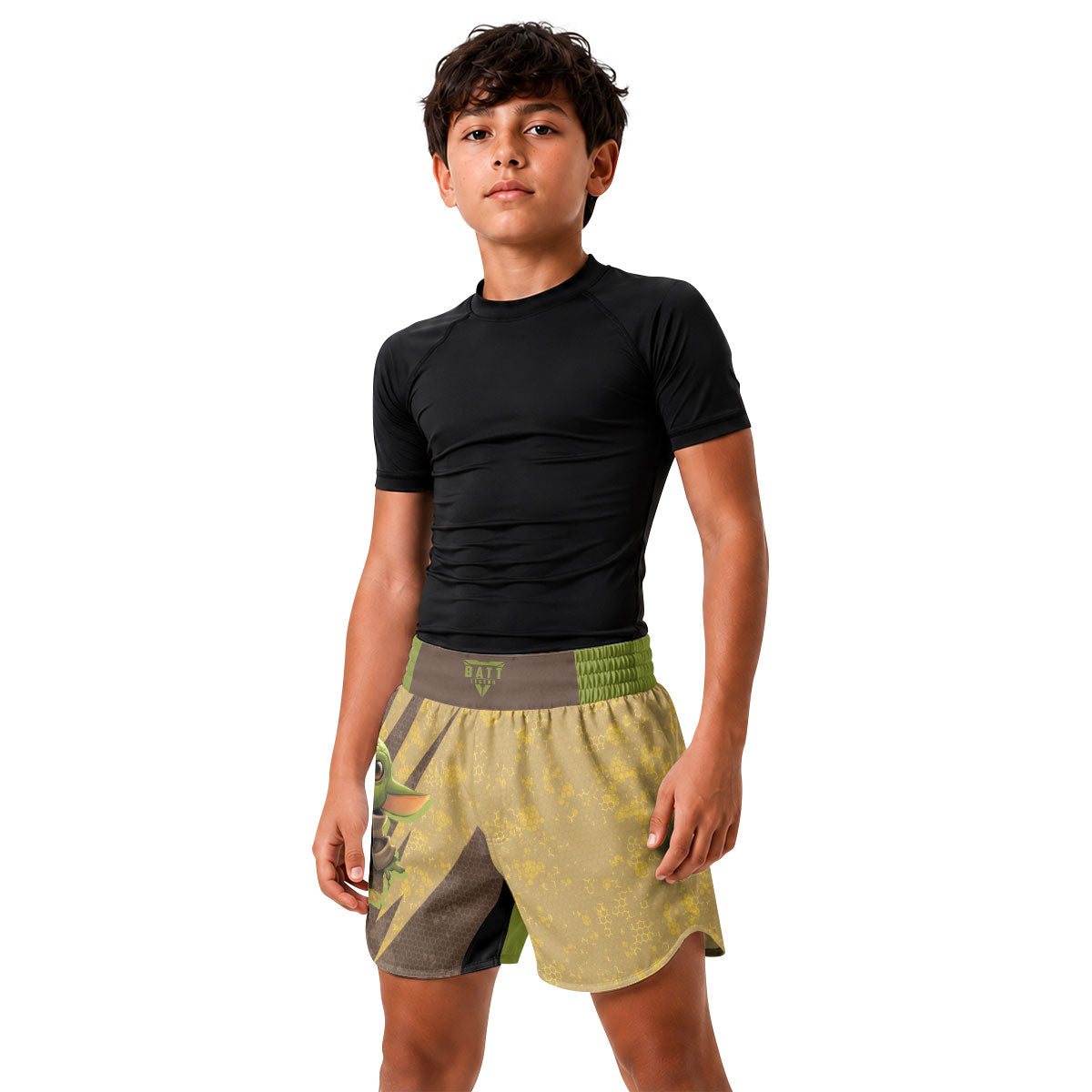Star Wars Baby Yoda Kids Grappling Shorts