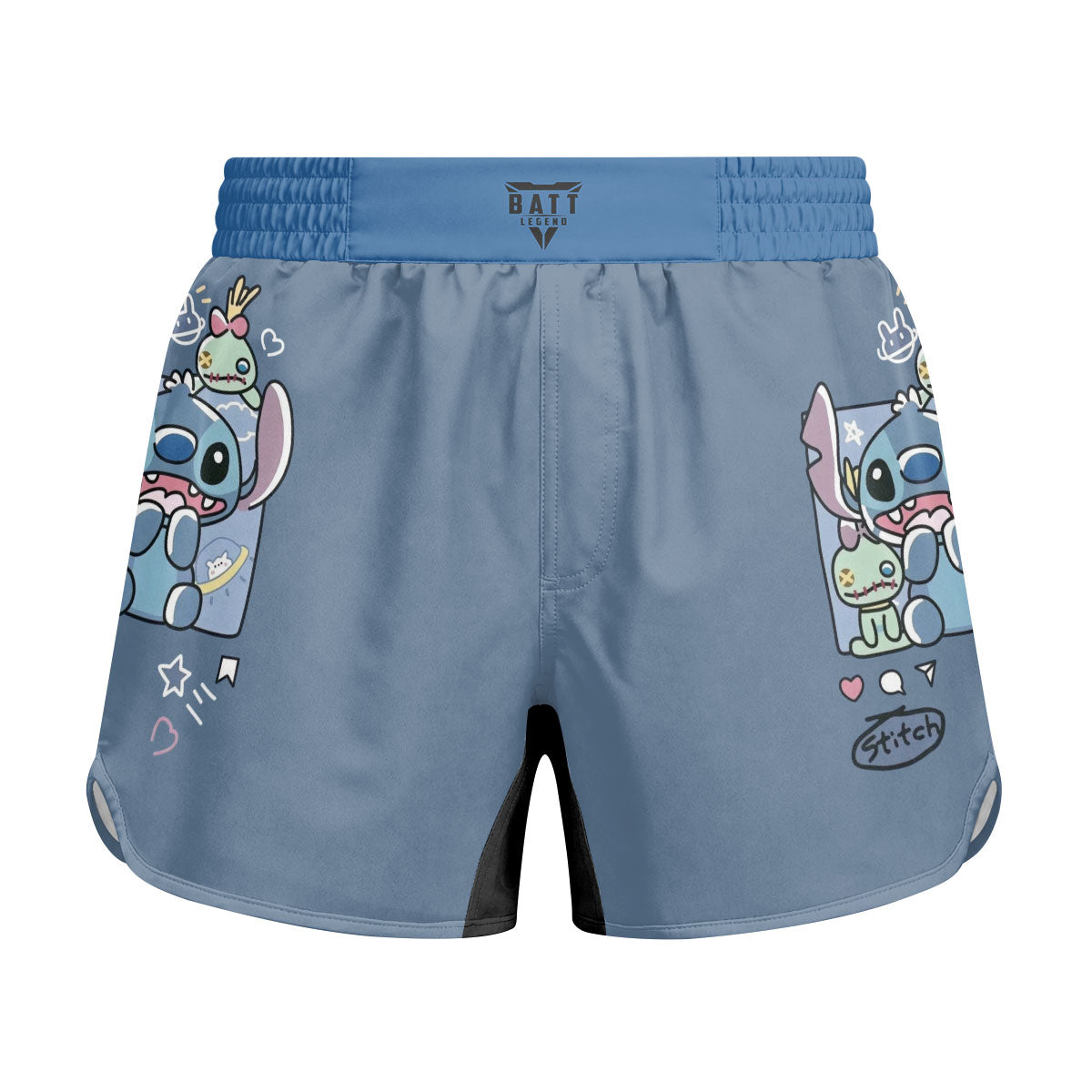 Stitch and Friends Kids Grappling Shorts