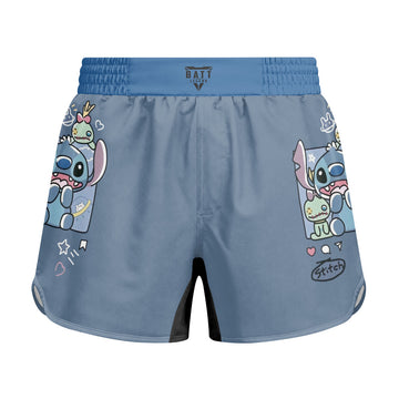 Stitch and Friends Kids Grappling Shorts