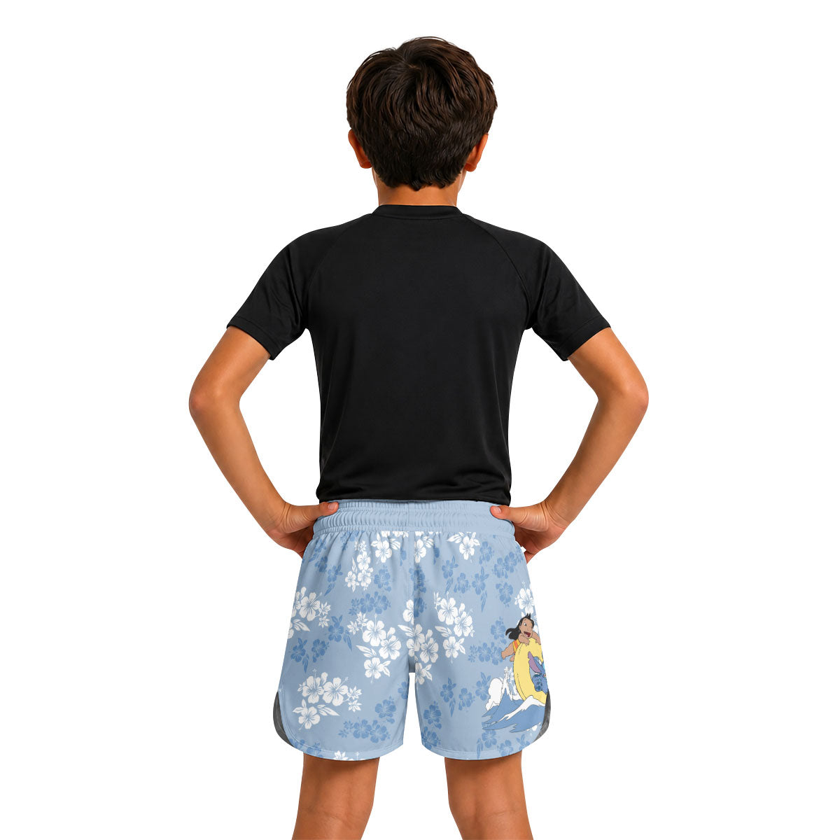 Stitch Ohana Kids Grappling Shorts