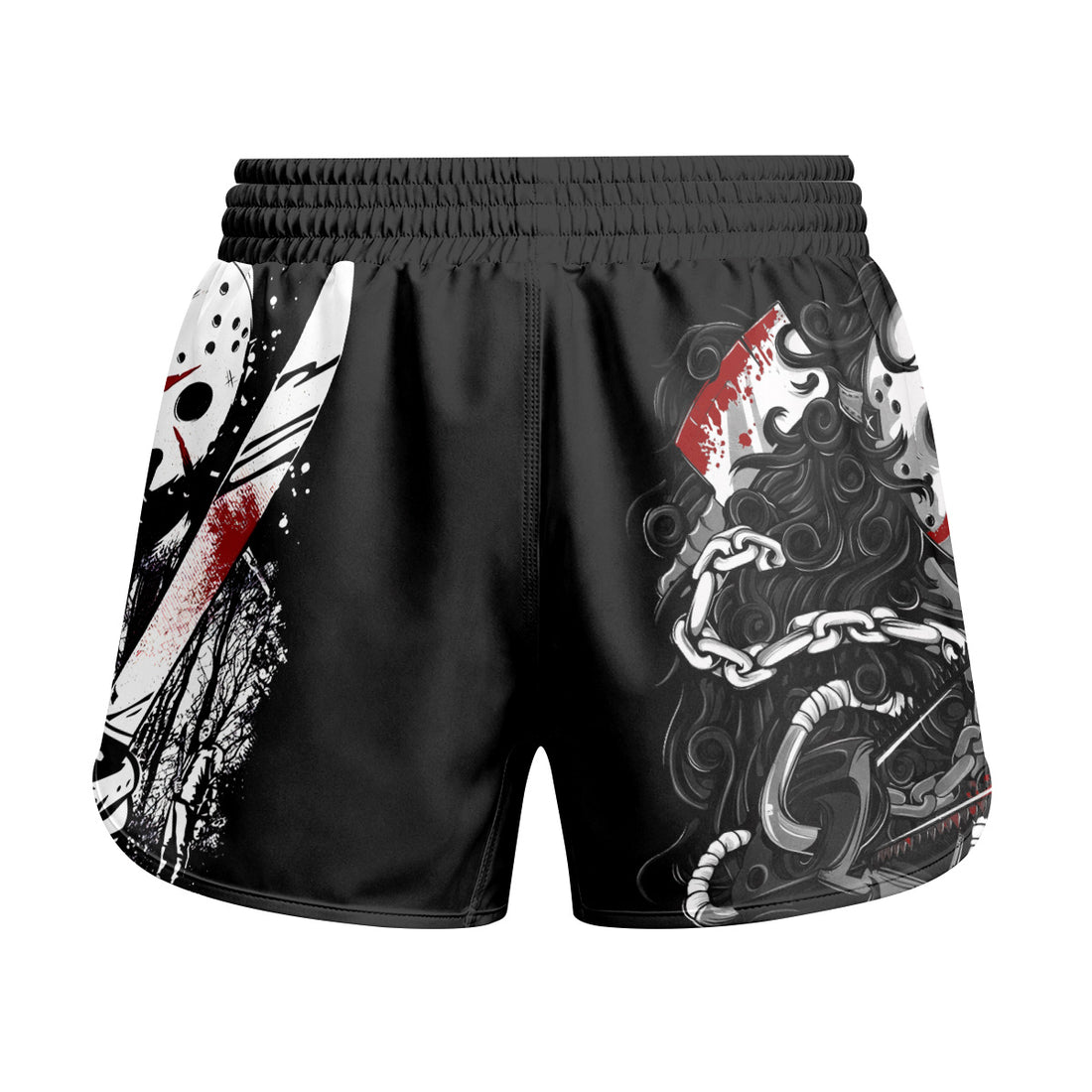 Straight Outta Crystal Lake Kids Grappling Shorts