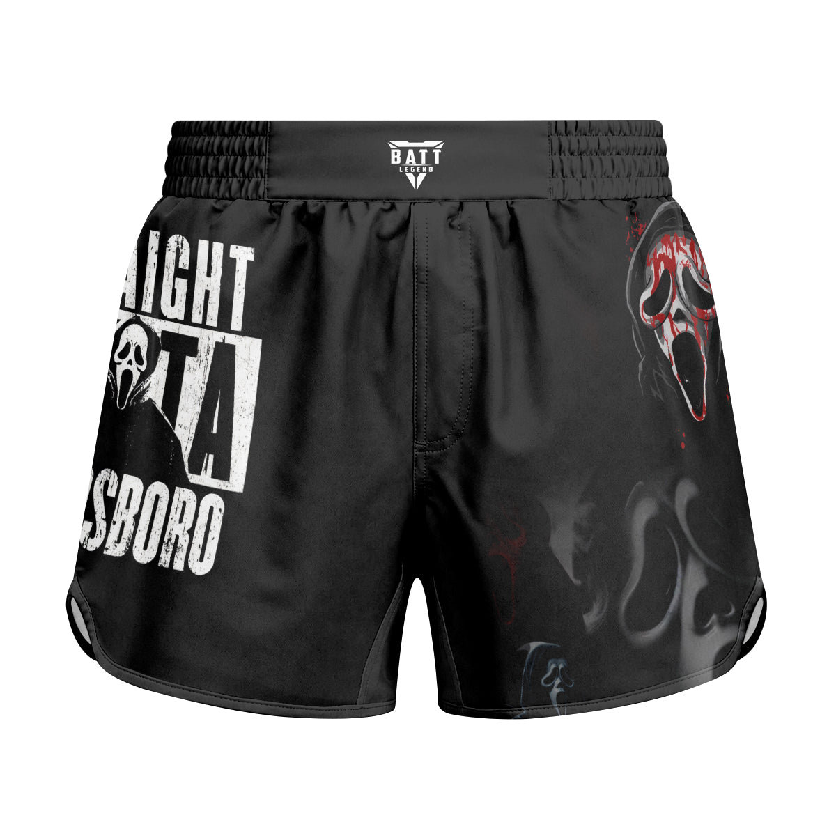 Straight Outta Woodsboro Kids Grappling Shorts