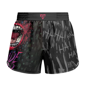 Suicide Squad Joker Smile Kids Grappling Shorts