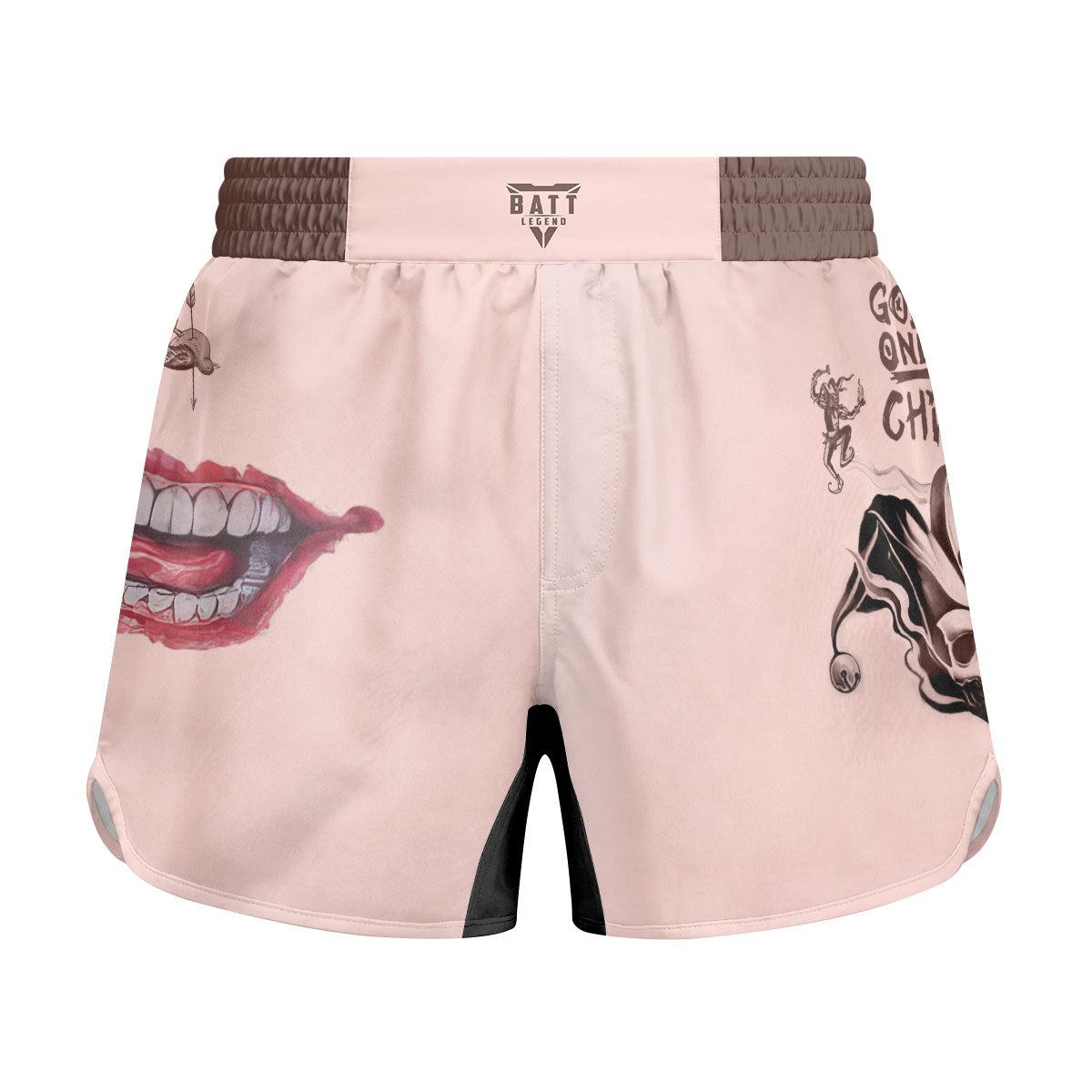 Suicide Squad Joker Tattoo Kids Grappling Shorts