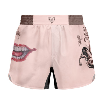 Suicide Squad Joker Tattoo Kids Grappling Shorts