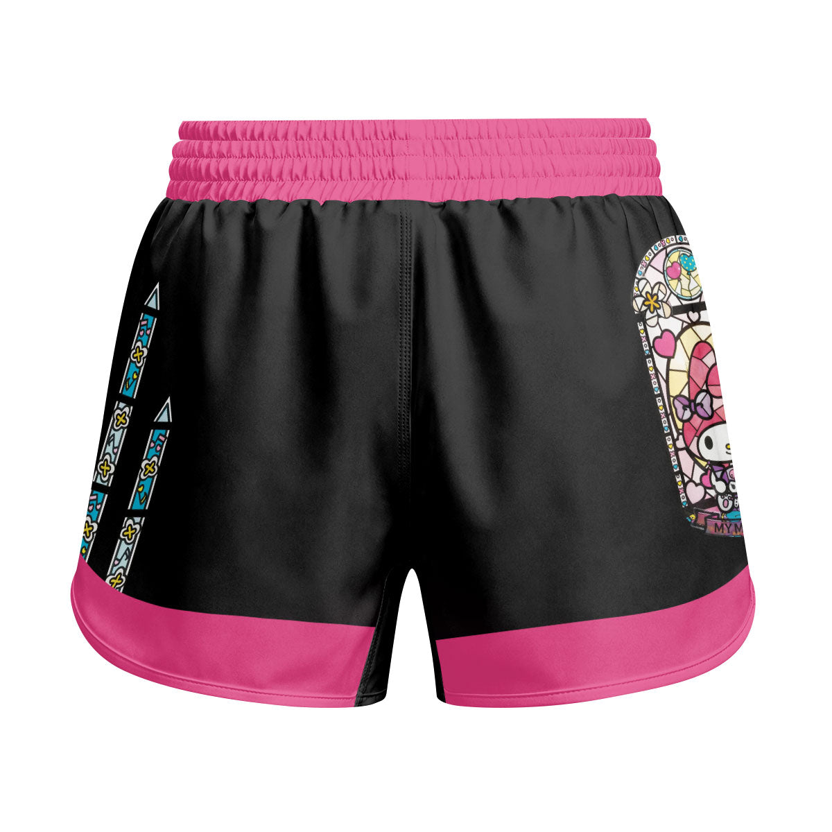 Sweet Melody Angel Glow Kids Grappling Shorts