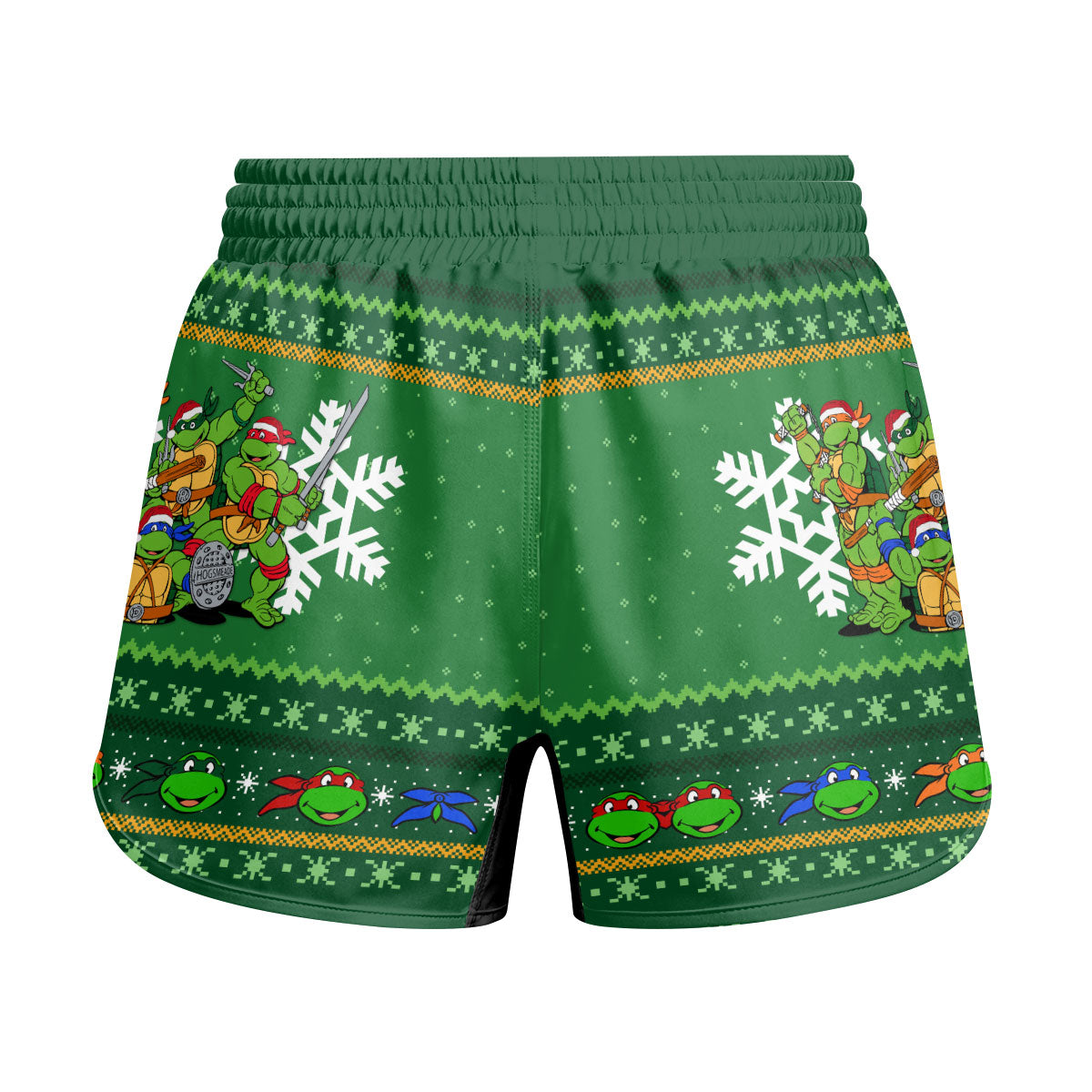 Teenage Mutant Ninja Turtles Christmas Kids Grappling Shorts