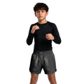 The Boys Black Noir Cosplay Kids Grappling Shorts