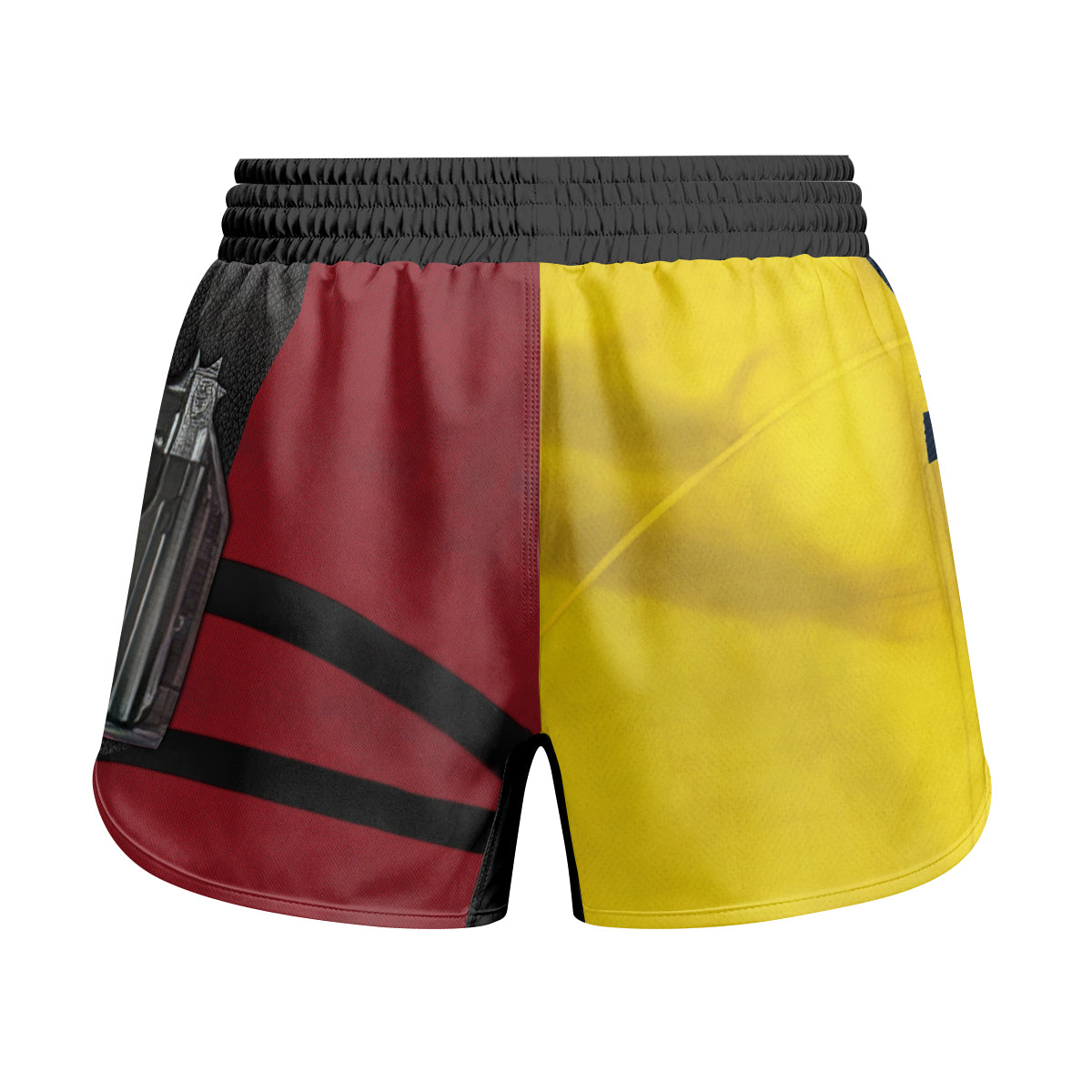 The Half Deadpool And Wolverine Kids Grappling Shorts