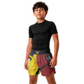 The Half Deadpool And Wolverine Kids Grappling Shorts