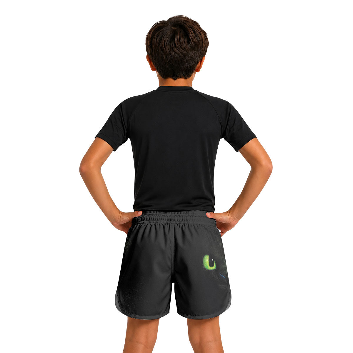 Toothless Face Kids Grappling Shorts