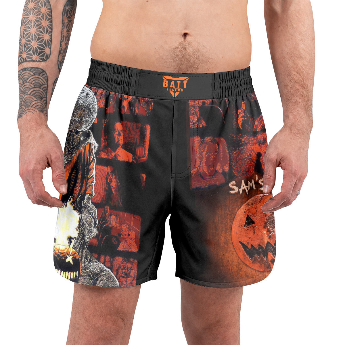 Trick 'r Treat Sam's Back Grappling Shorts