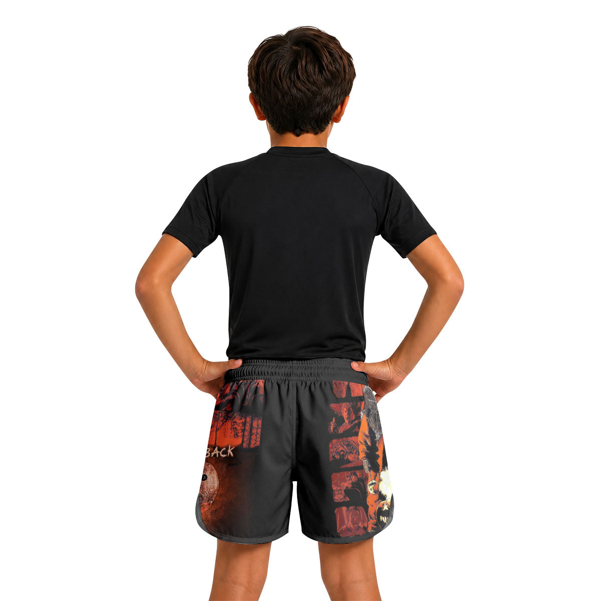 Trick 'r Treat Sam's Back Kids Grappling Shorts
