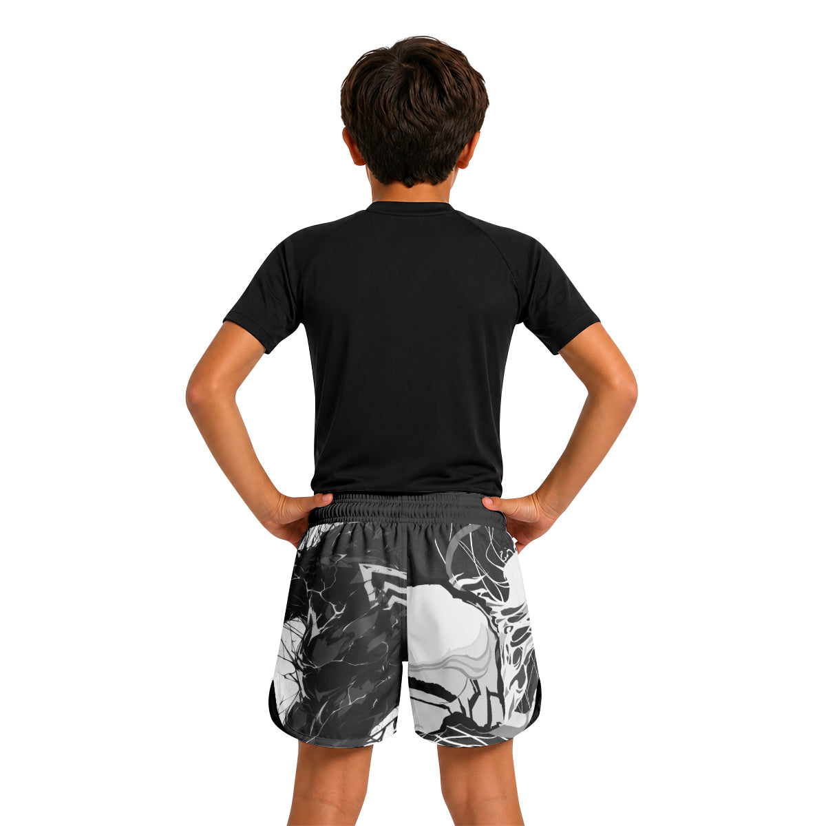 Venom And Anti-Venom Combat Kids Grappling Shorts