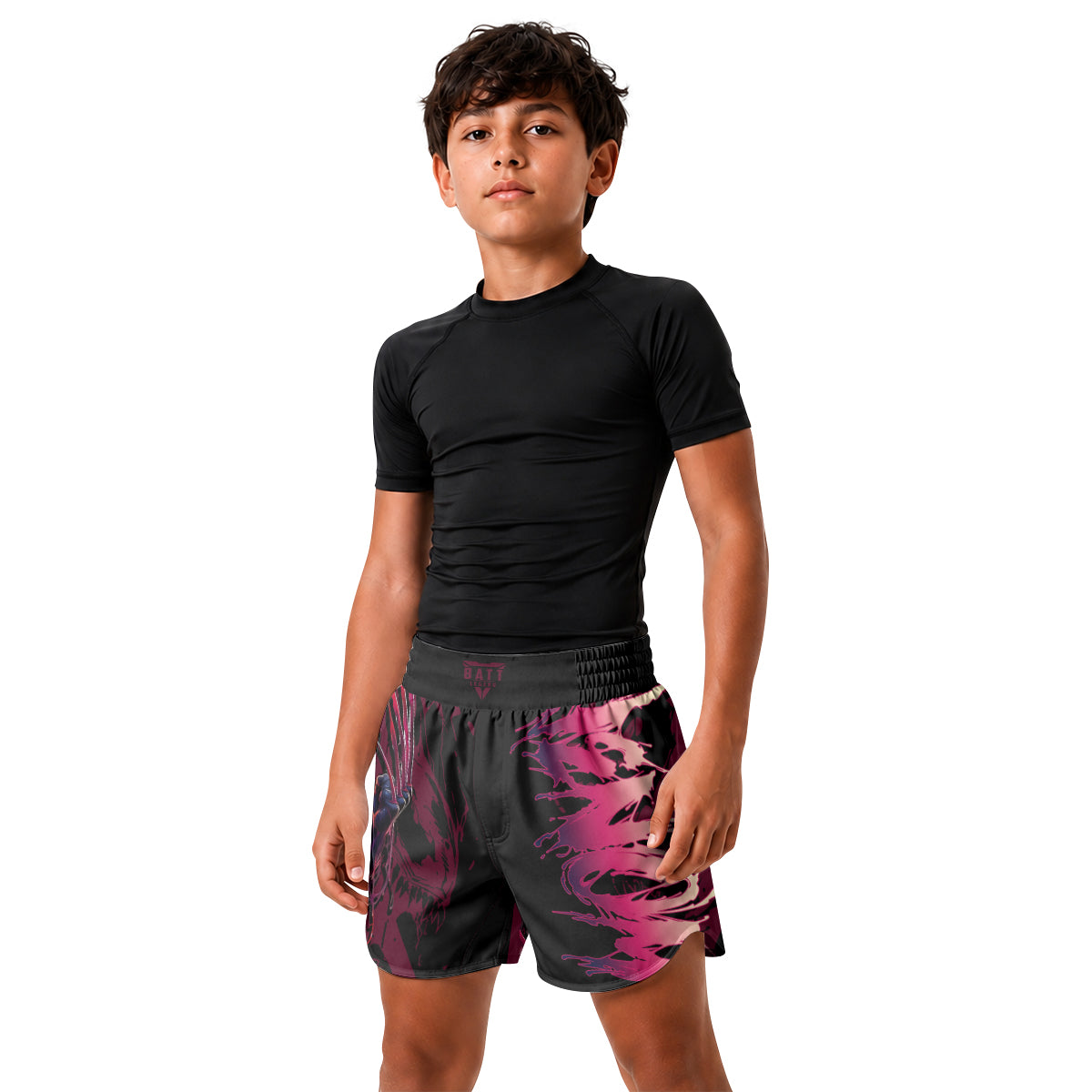 Venom The Anti-Hero Kids Grappling Shorts