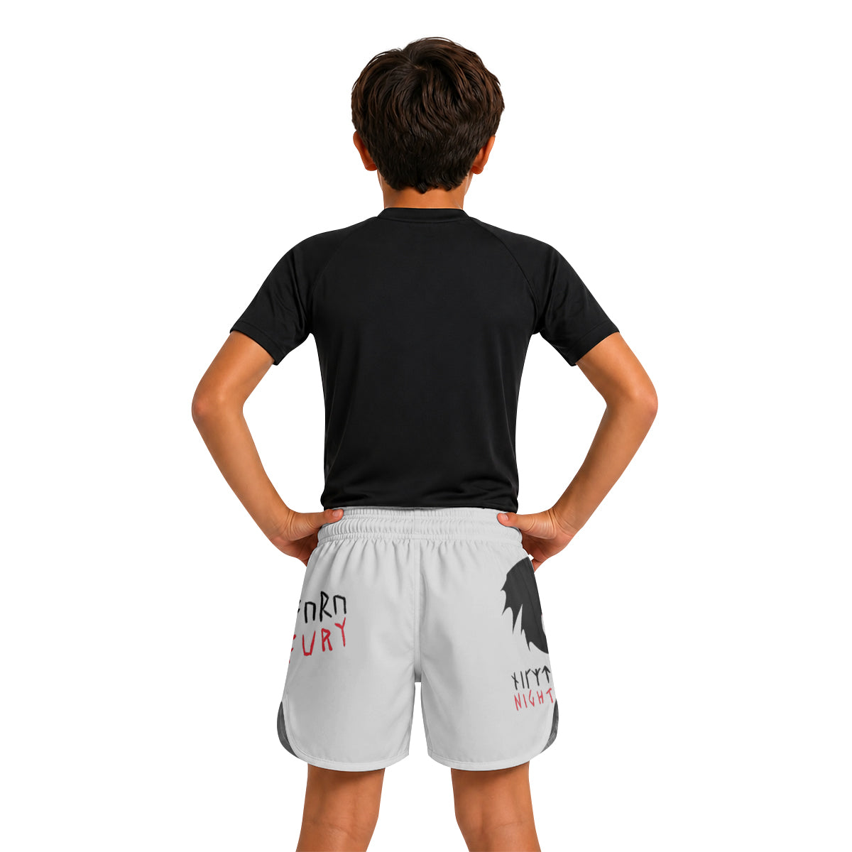 Viking Night Fury Toothless Kids Grappling Shorts