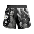 Wednesday Kitty Kids Grappling Shorts