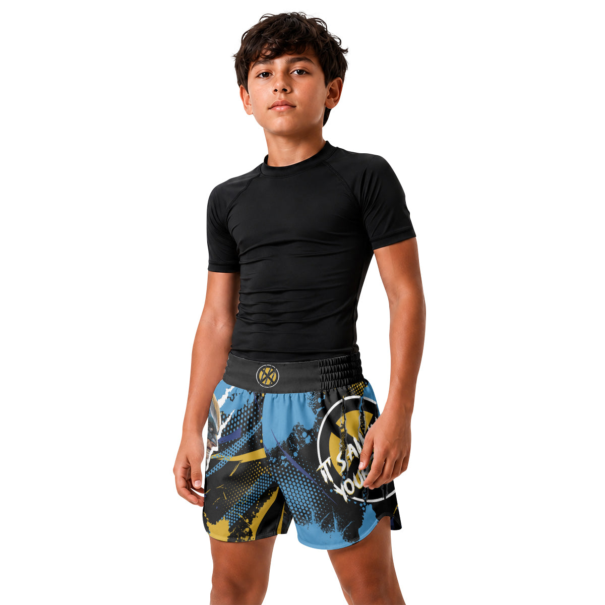 Wolverine The X-Men Kids Grappling Shorts