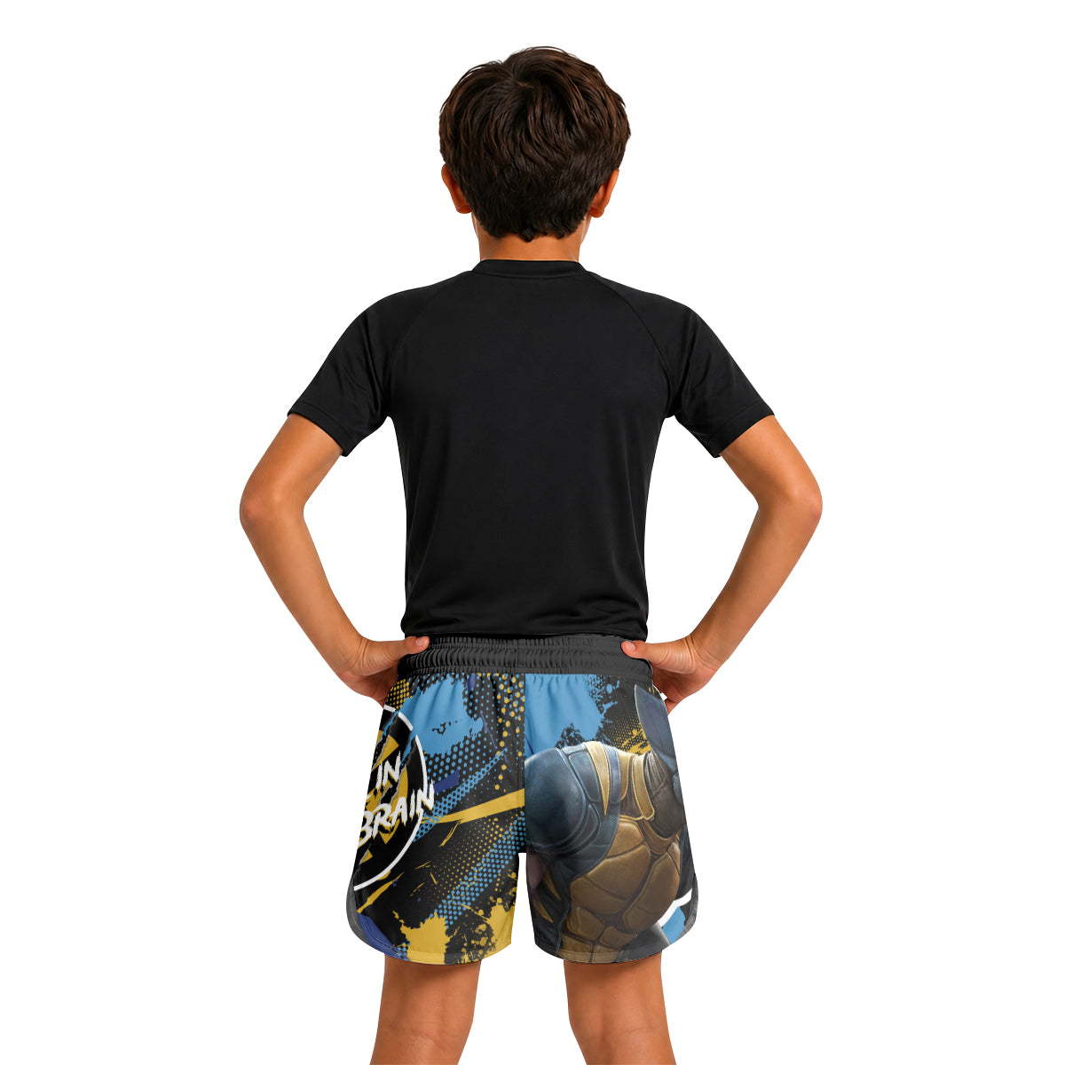 Wolverine The X-Men Kids Grappling Shorts