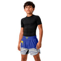 Wonder Woman Armor Kids Grappling Shorts