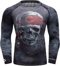 Caribbean Pirate Long Sleeve Rash Guard