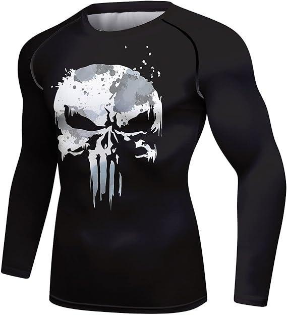Punisher Long Sleeve Rash Guard