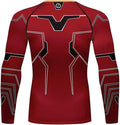 Iron Man Long Sleeve Rash Guard