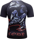 Jackal Claws Short Sleeve Rash Guard