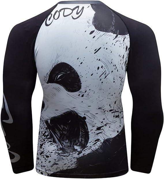 Wild Panda Long Sleeve Rash Guard