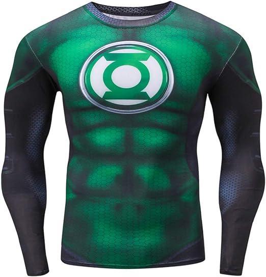 Green Lantern Long Sleeve Rash Guard