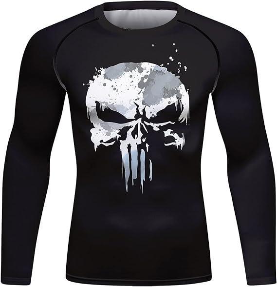 Punisher Long Sleeve Rash Guard
