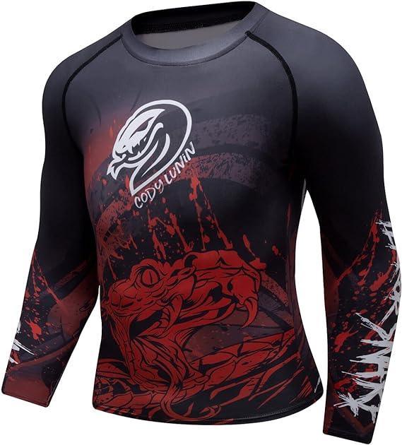 Terror Snake Long Sleeve Rash Guard