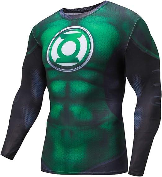 Green Lantern Long Sleeve Rash Guard