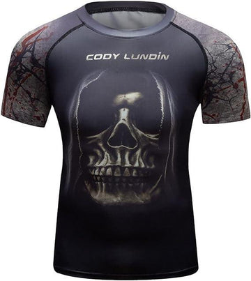 The Grim Reaper Short Sleeve Rash Guard