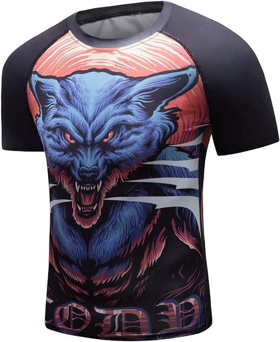 Jackal Claws Short Sleeve Rash Guard