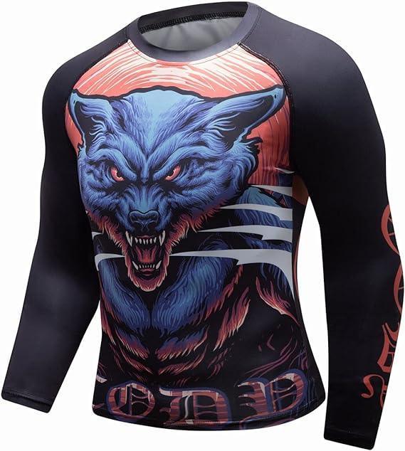 Werewolf Long Sleeve Rash Guard