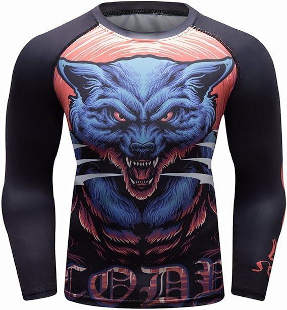 Werewolf Long Sleeve Rash Guard