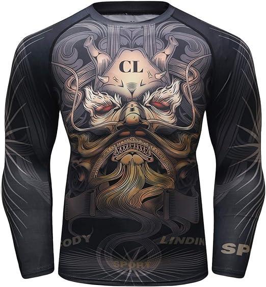 Golden Dragon Long Sleeve Rash Guard