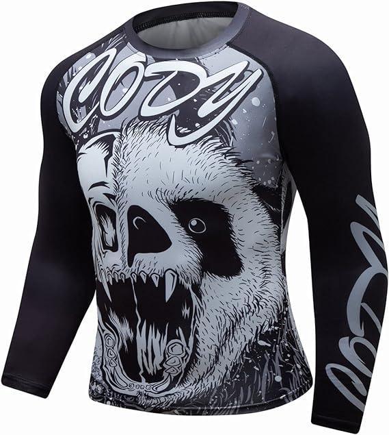 Wild Panda Long Sleeve Rash Guard